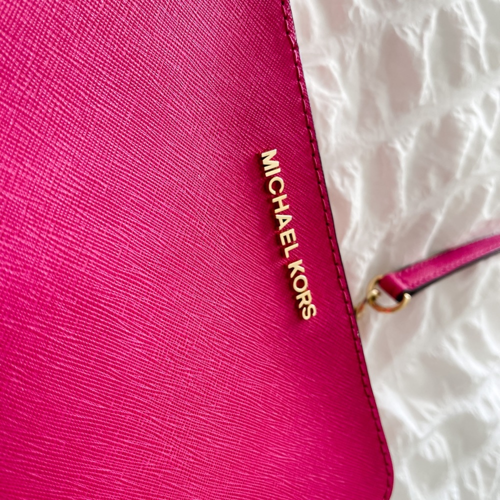 Hot pink Michael Kors purse